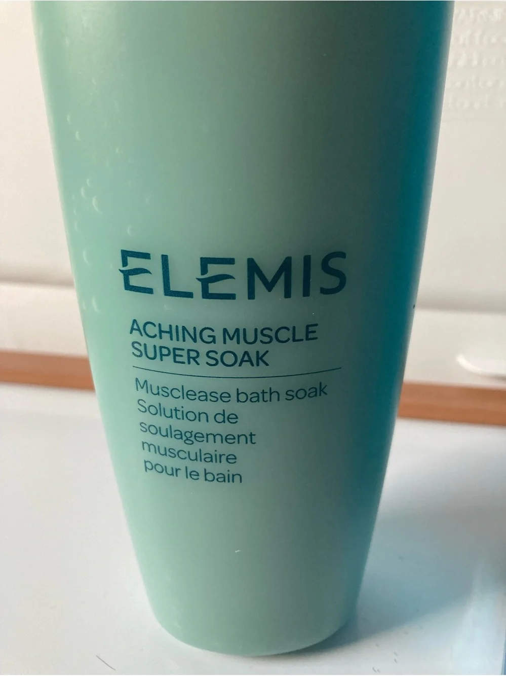 Elemis Aching Super Soak - Musclease Bath Soak, Gel 13.5 Oz, 400 ml, BRAND NEW!